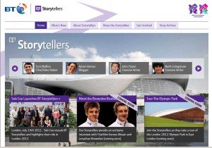 olympic storytellers live site