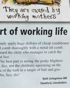 Corner of Ruth Livingstone letter